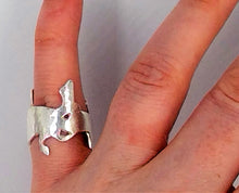 Load image into Gallery viewer, Commission- Irish hare brooch and ring