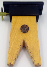 Load image into Gallery viewer, 'Half Penny' Coin tie pin/brooch (limited edition)