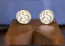 Load image into Gallery viewer, 'Thrupenny' Coin cufflinks