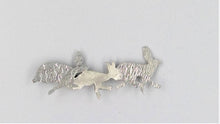 Load image into Gallery viewer, Commission- Irish hare brooch and ring
