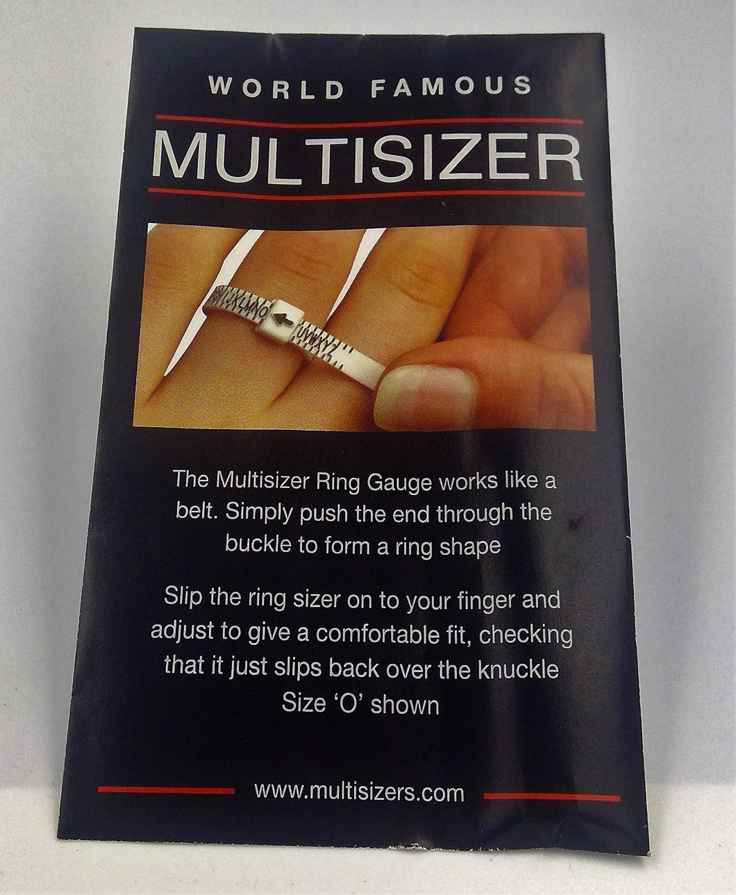 Ring sizer (Uk orders only)
