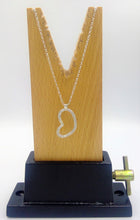 Load image into Gallery viewer, 'Tree Bark' Heart Pendant
